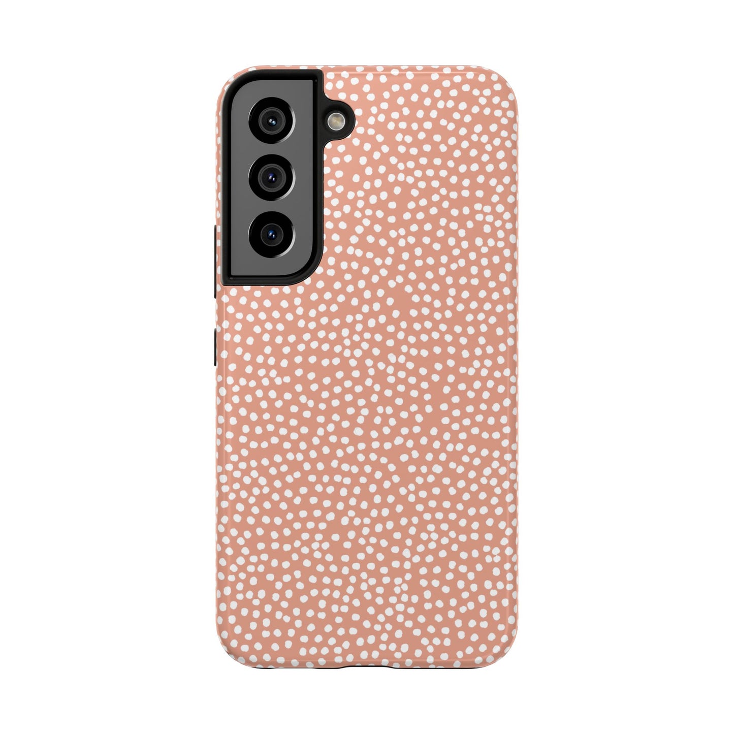 Bitty Dots Melon / White Phone Case