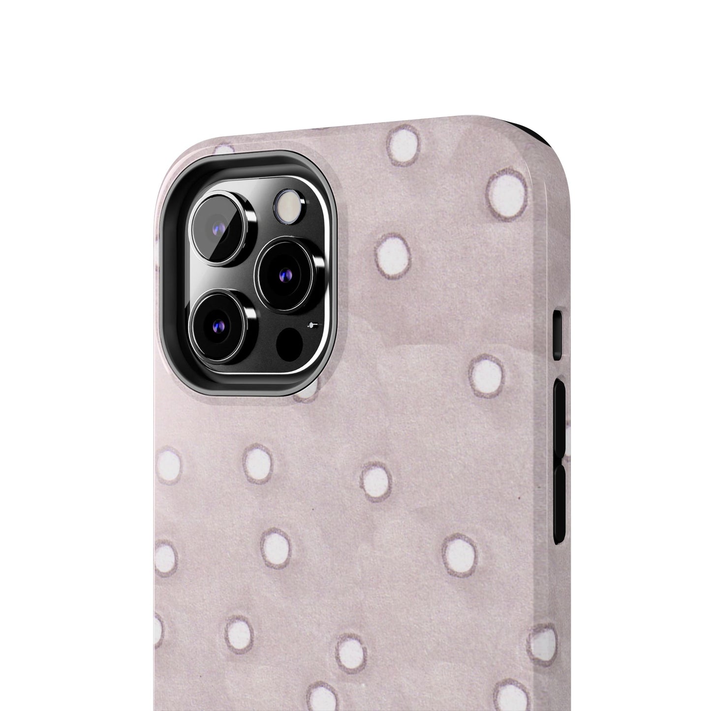 Dinky Dots Silver Phone Case