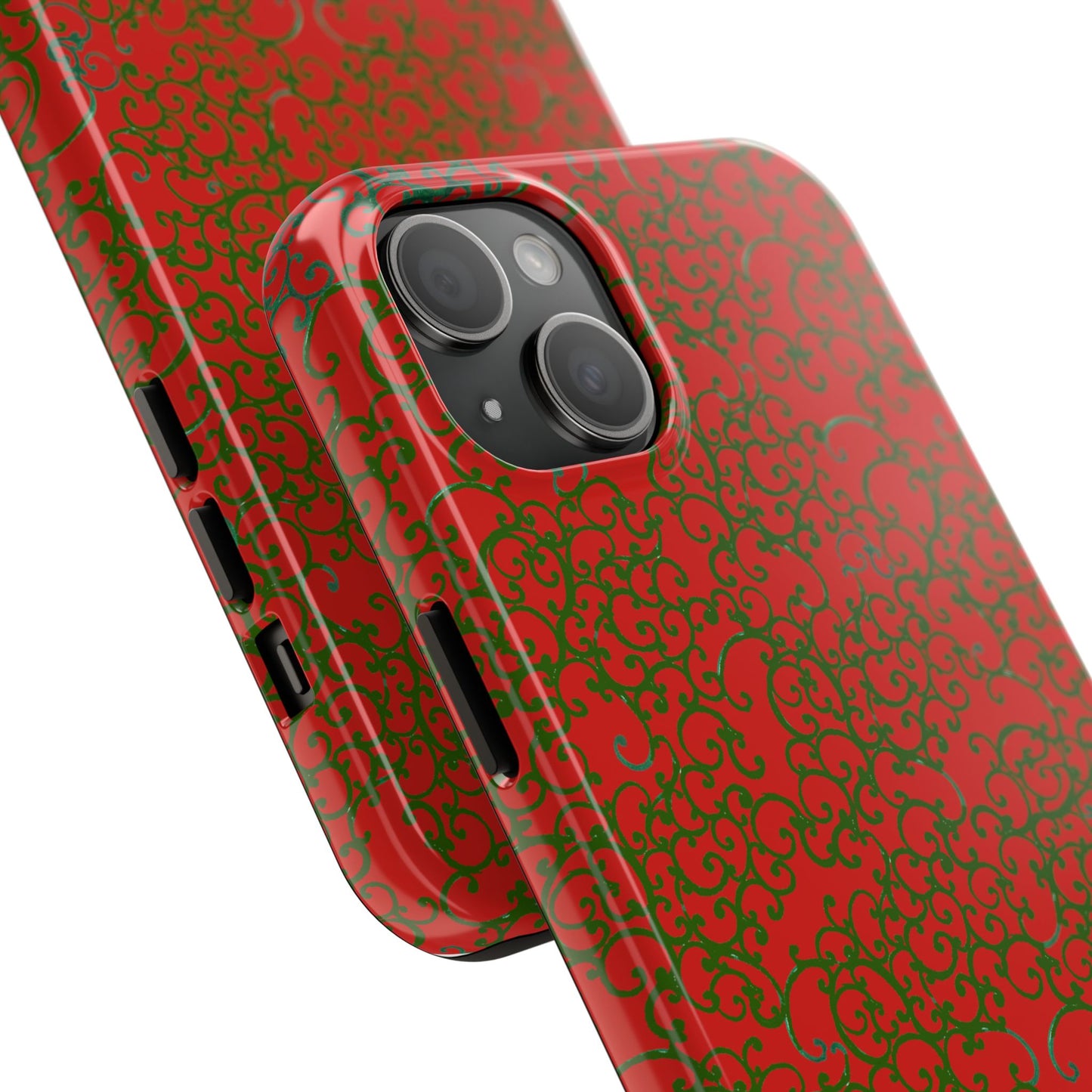 Scrollie Red / Green Phone Case