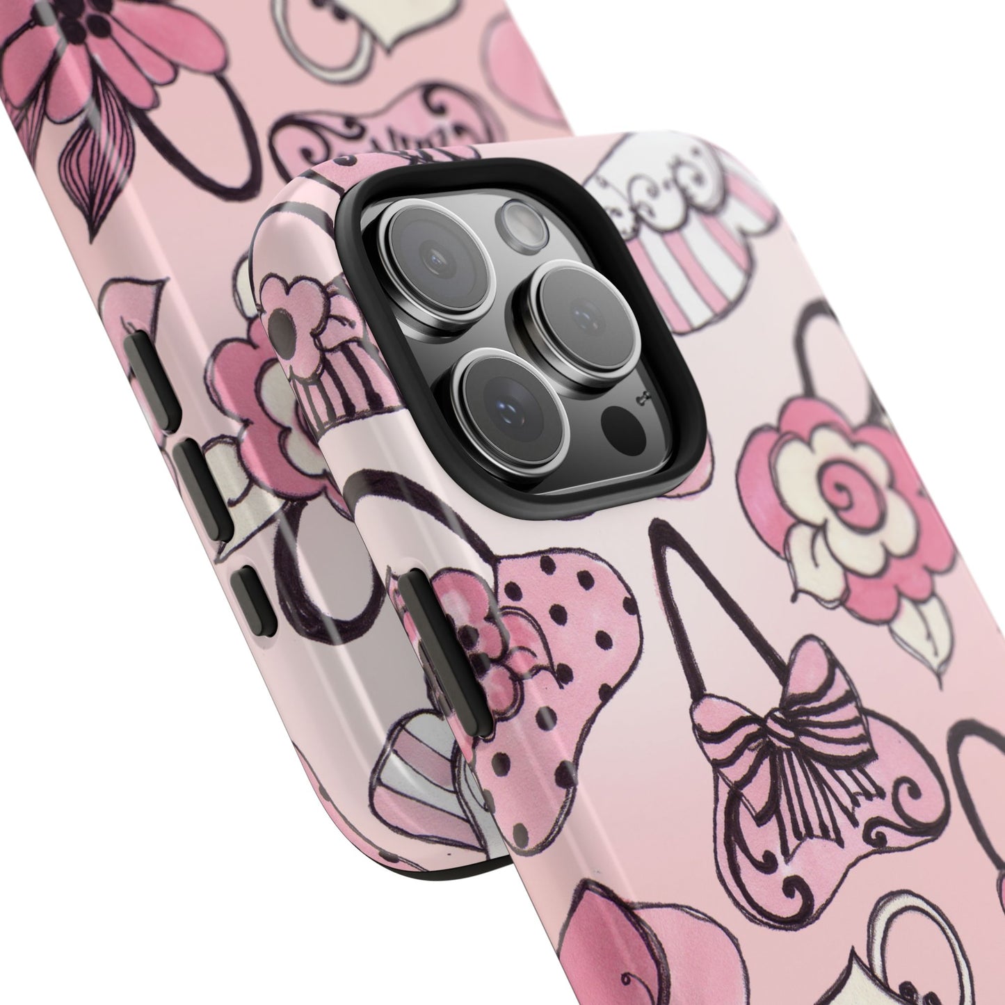 Cat Bags Pink Phone Case