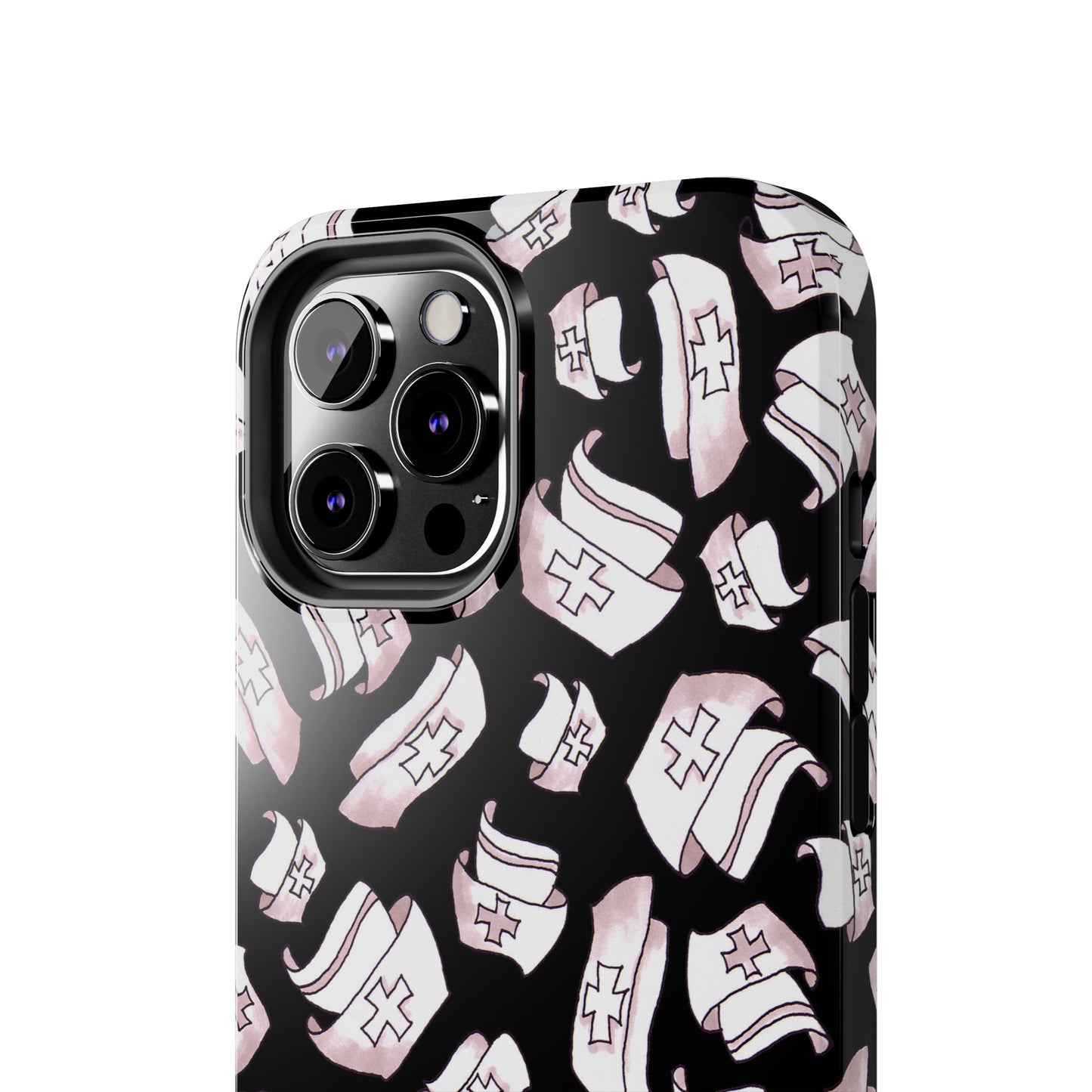 Happy Hats Black Phone Case