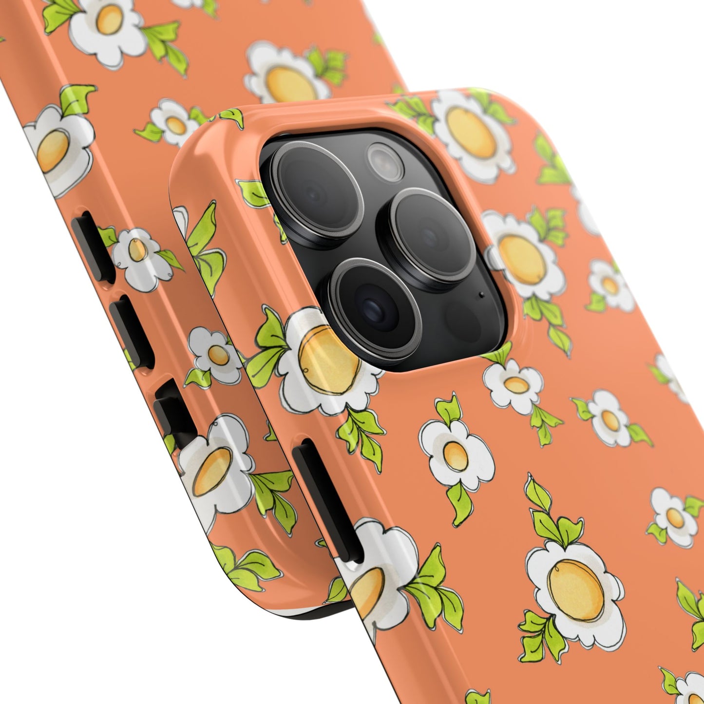 Daisy Love Orange Phone Case