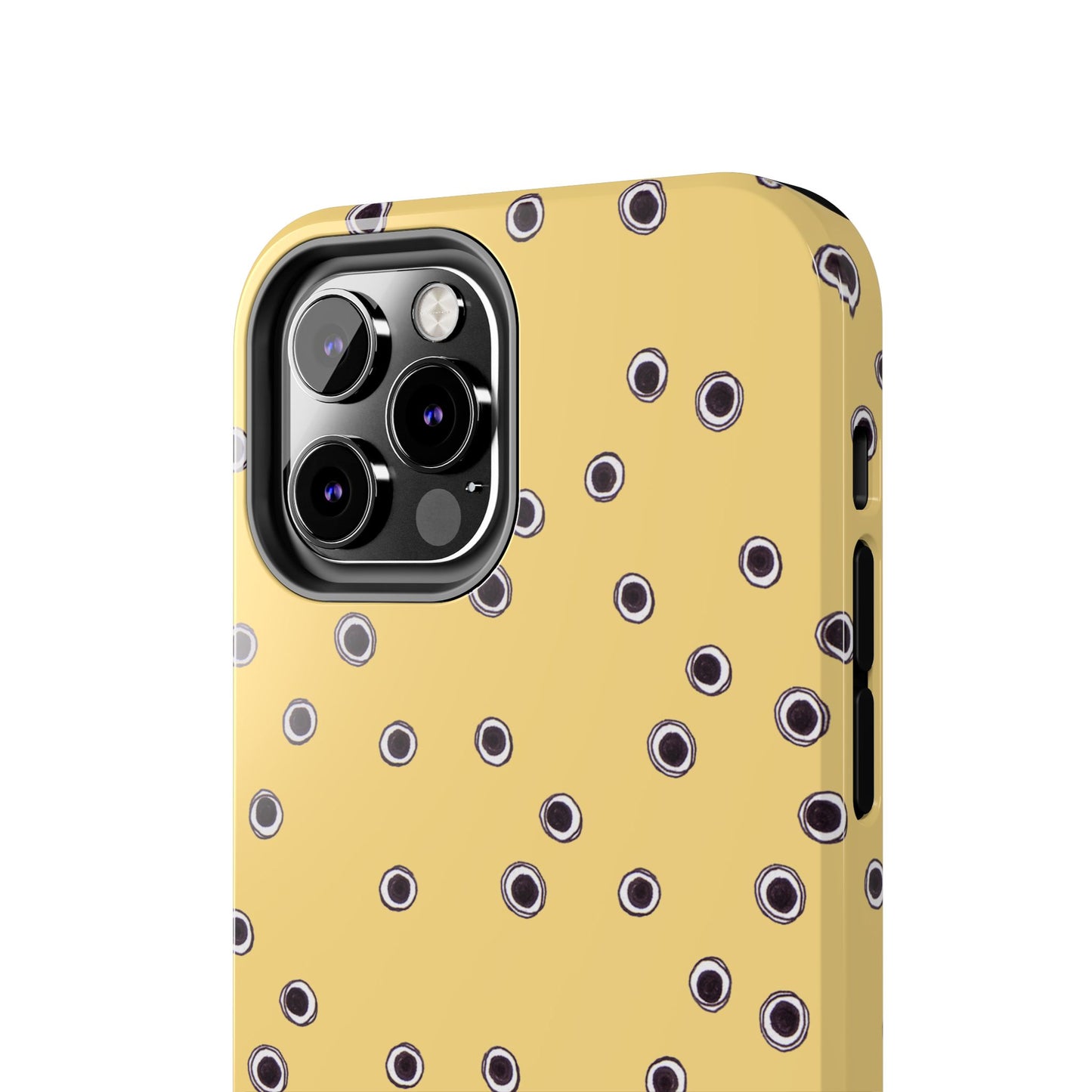 Halo Dots Yellow Phone Case