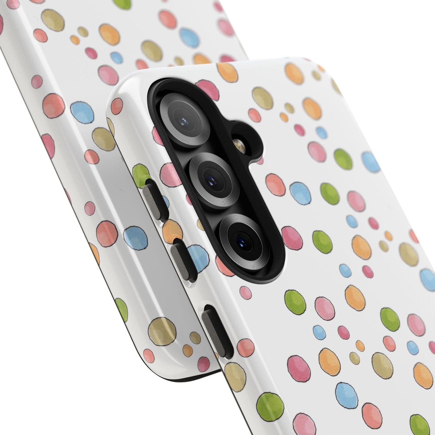 Clown Dots White Phone Case