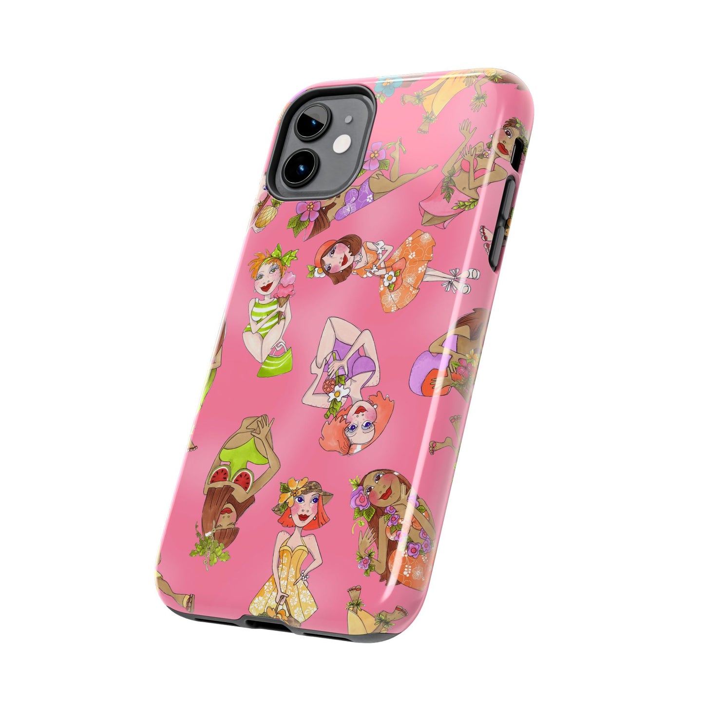 Island Toss Pink Phone Case