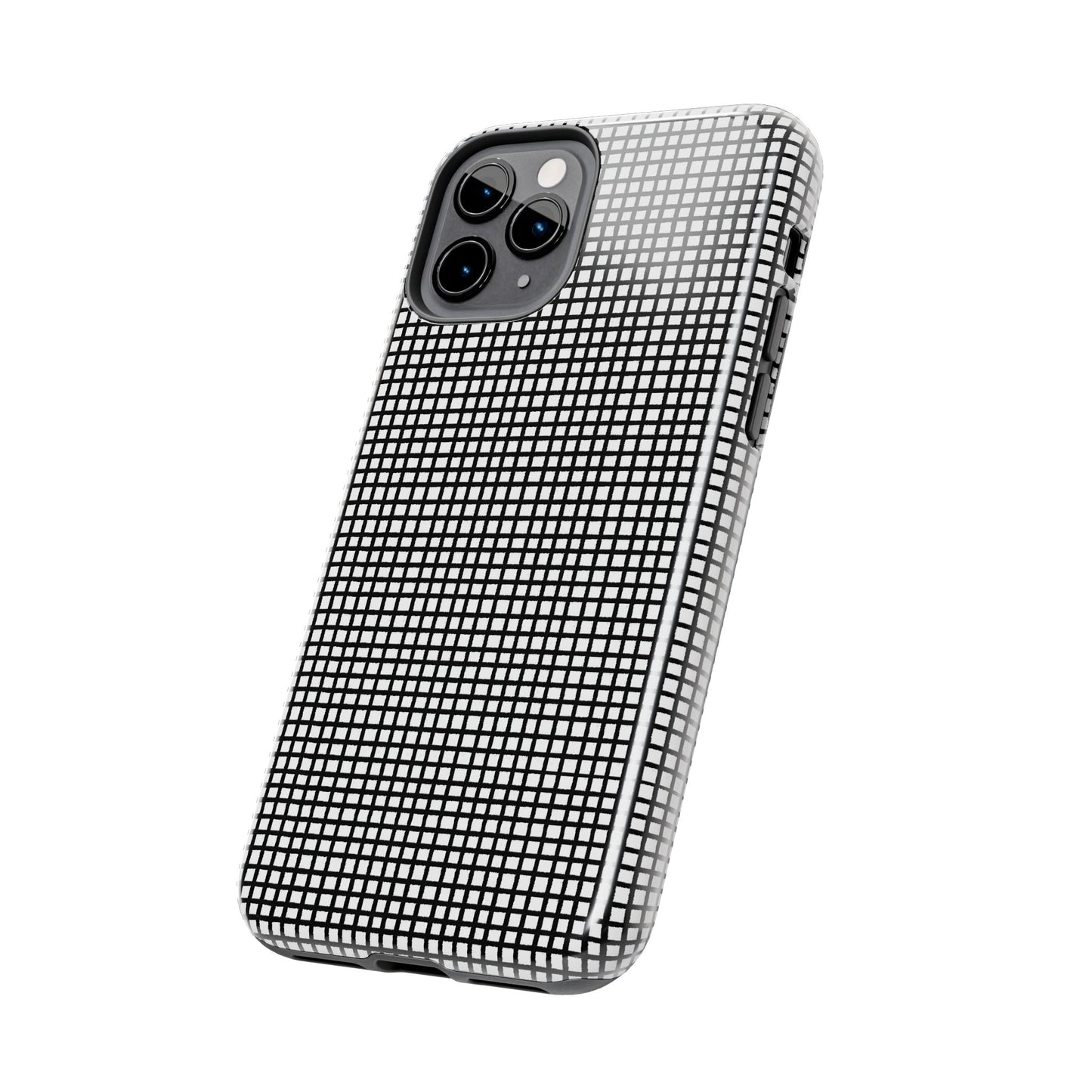 Chipper Check Black Phone Case