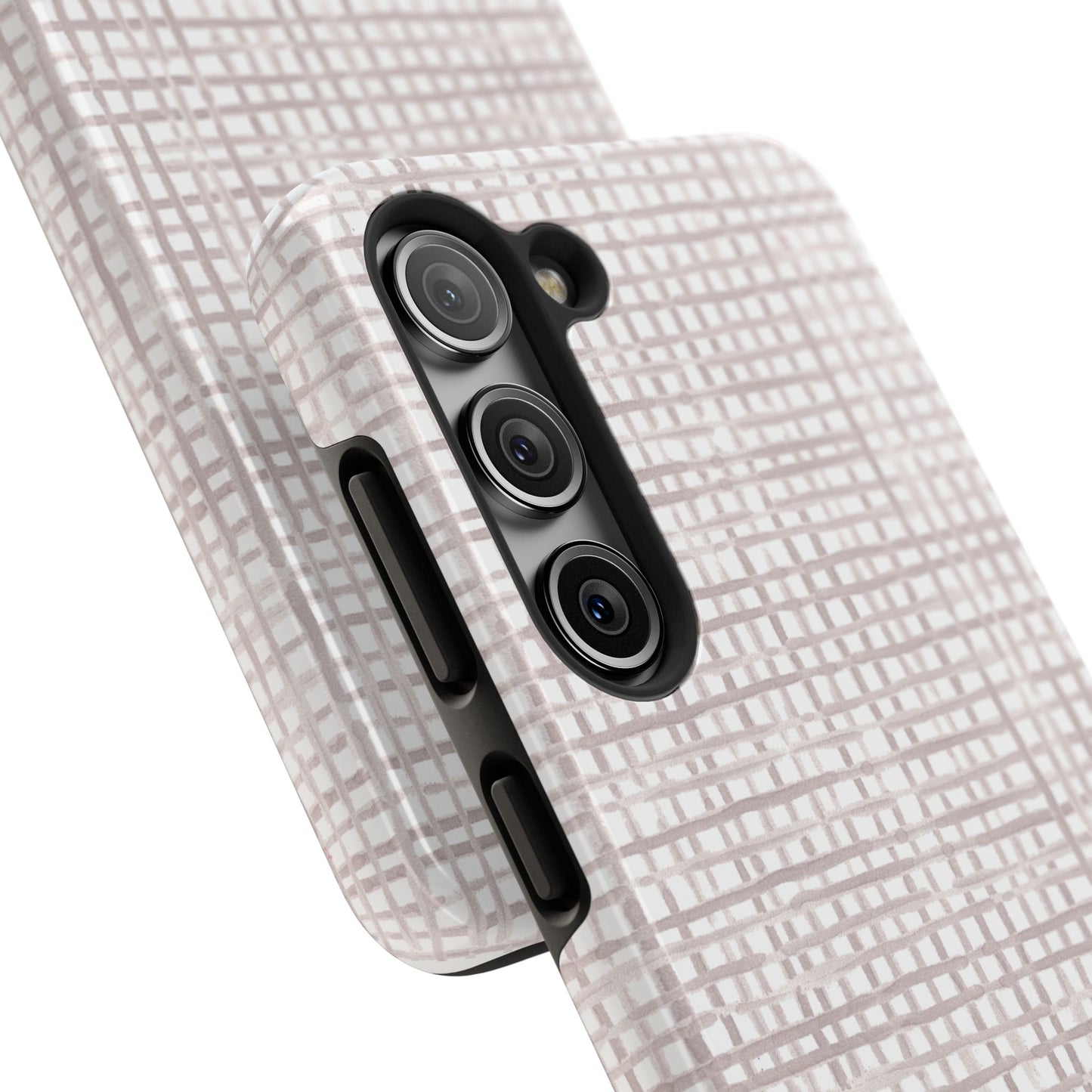 Gingham Gray Phone Case