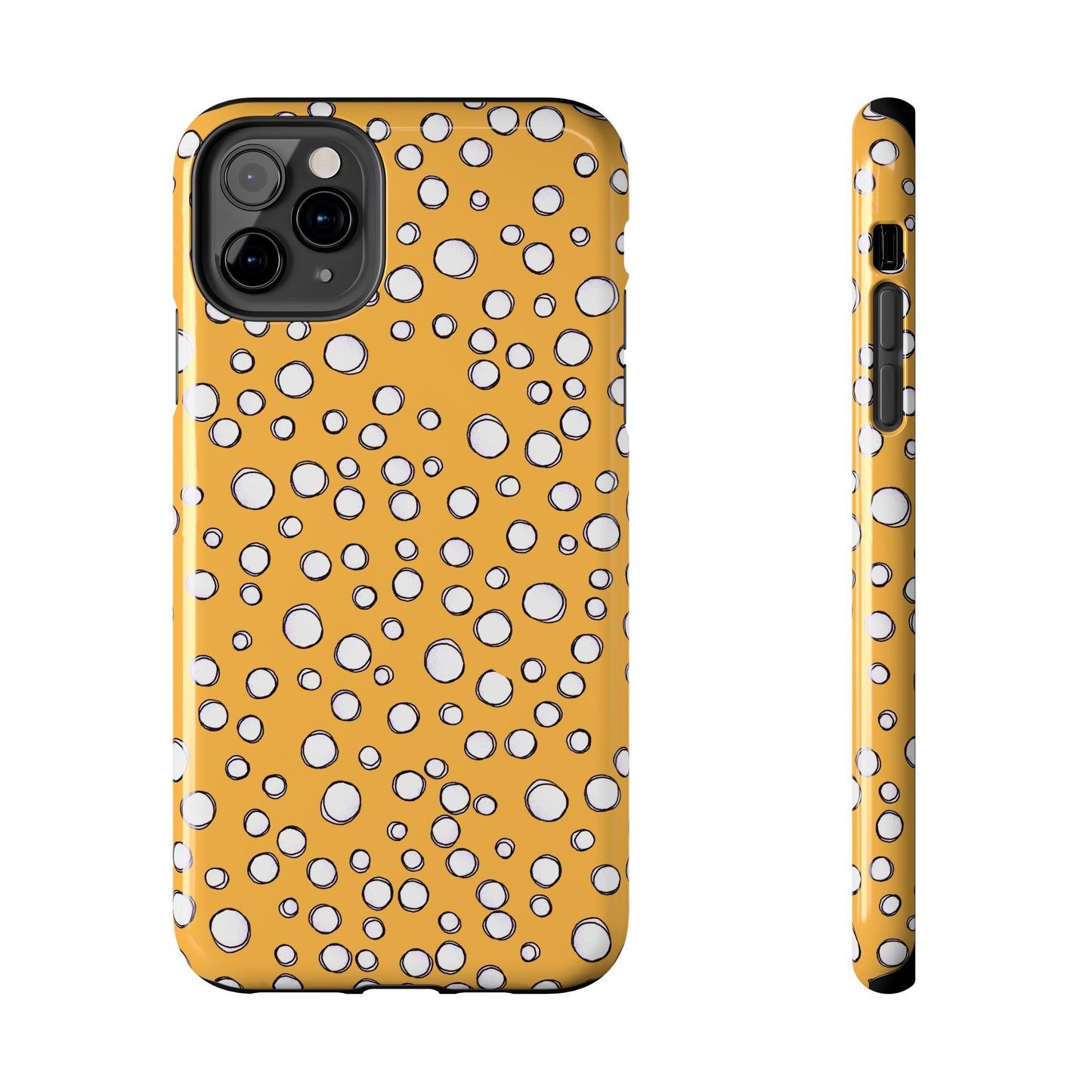 Pot Dots Yellow Phone Case