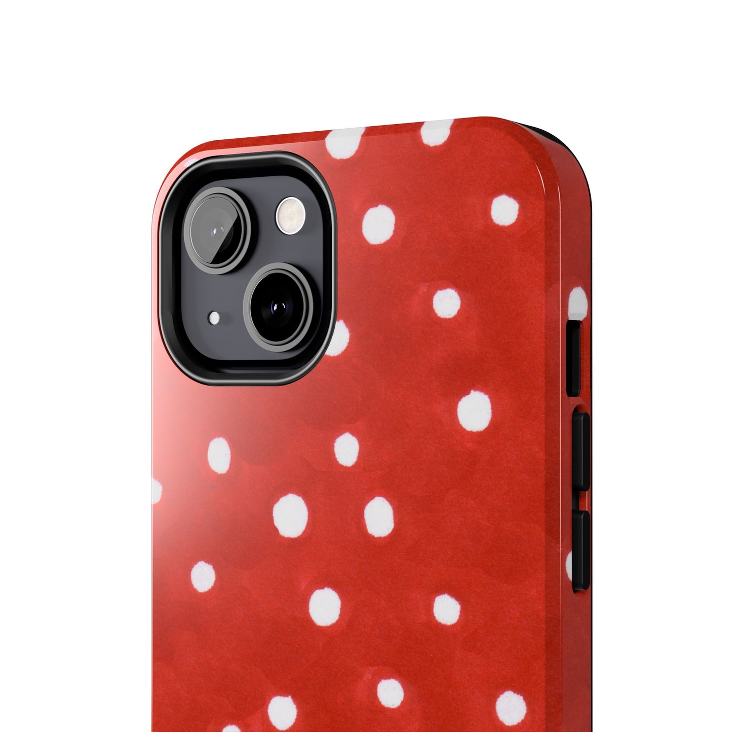 Dots Red Phone Case
