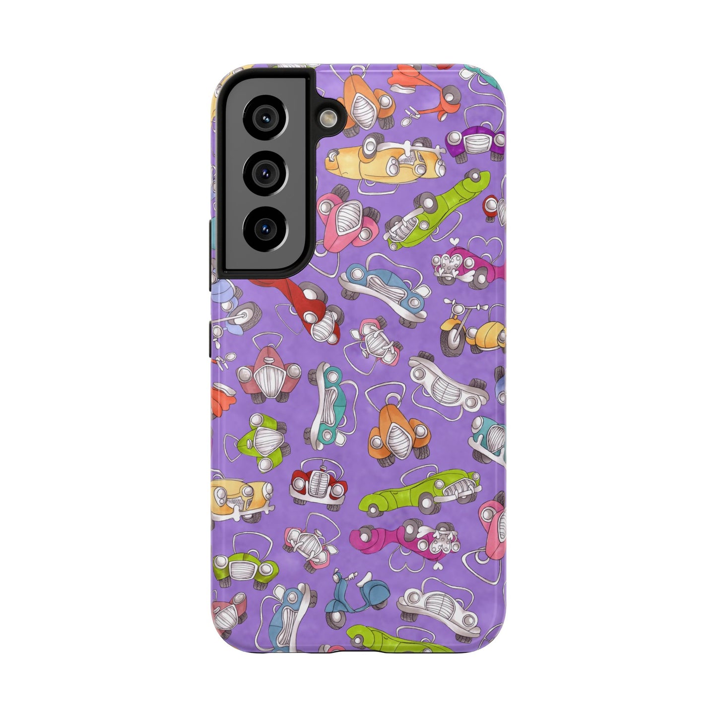 Pile Up Purple Phone Case