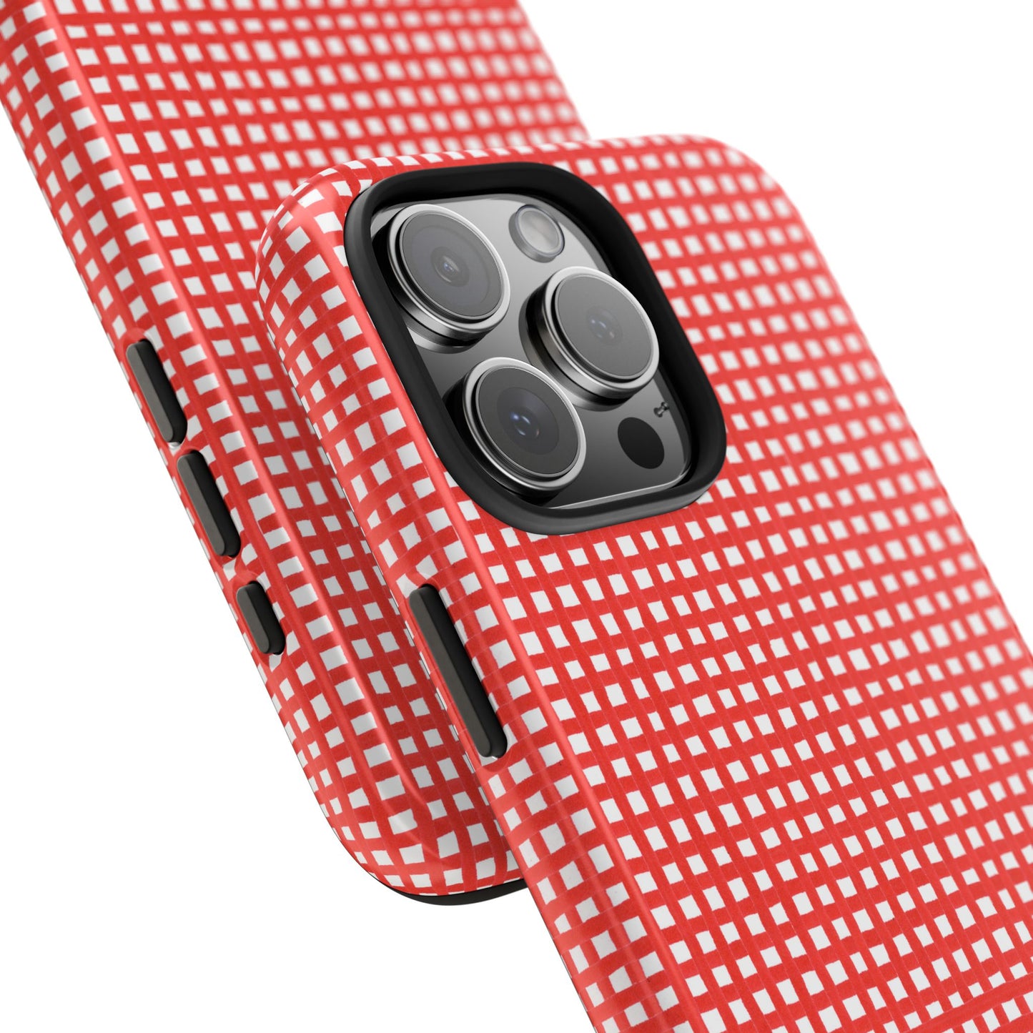 Chipper Check Red Phone Case