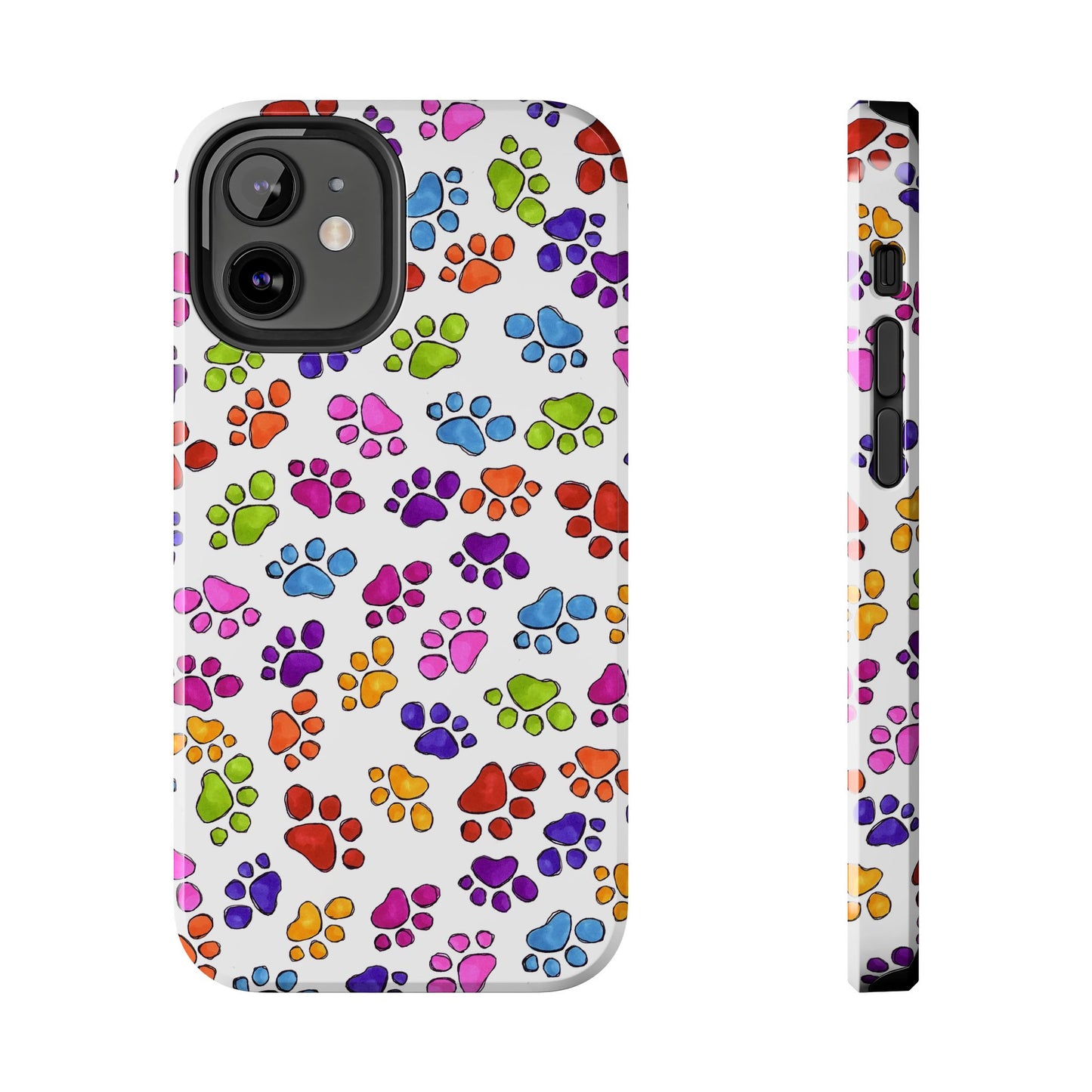 Fancy Paws White Phone Case