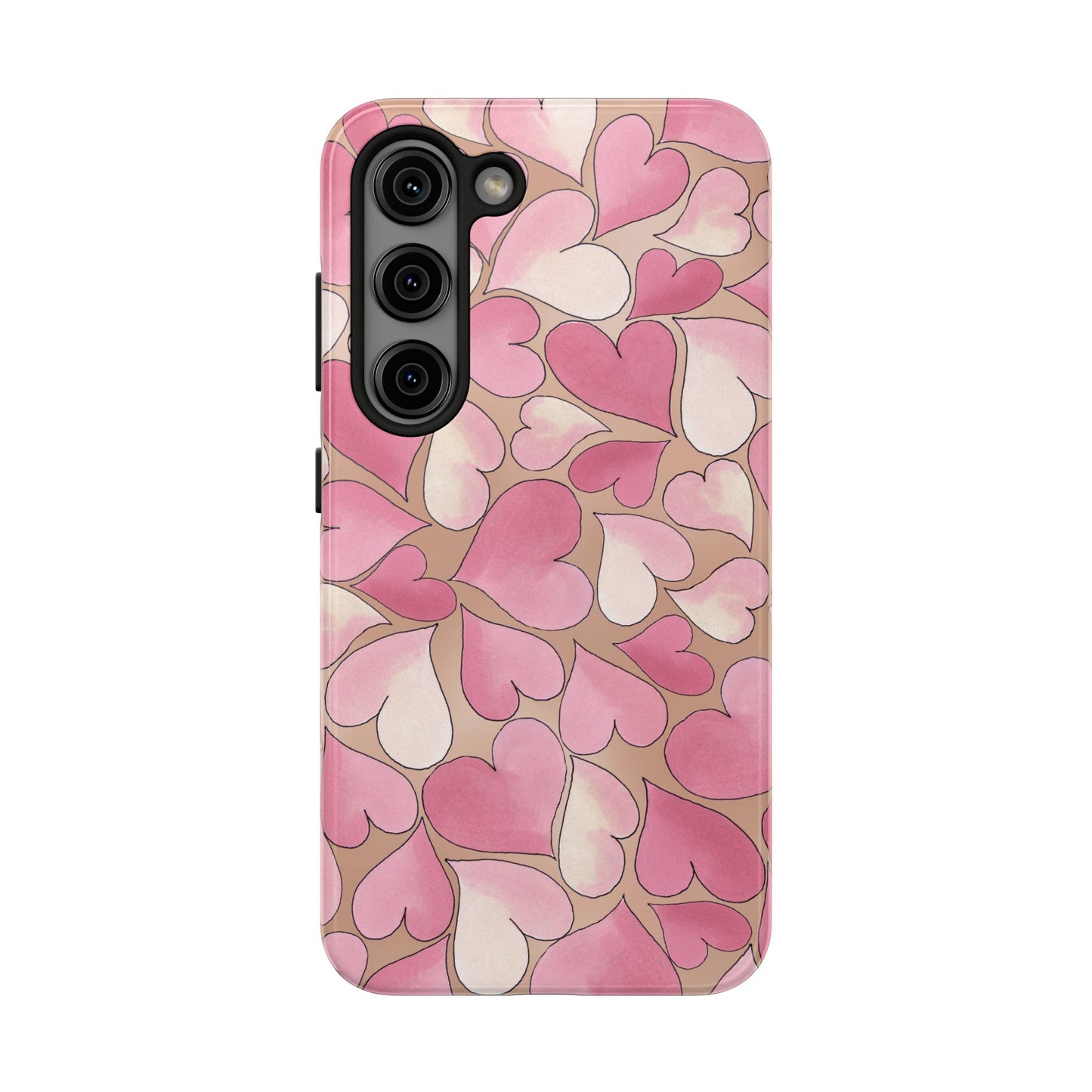 Hearts Malt Phone Case