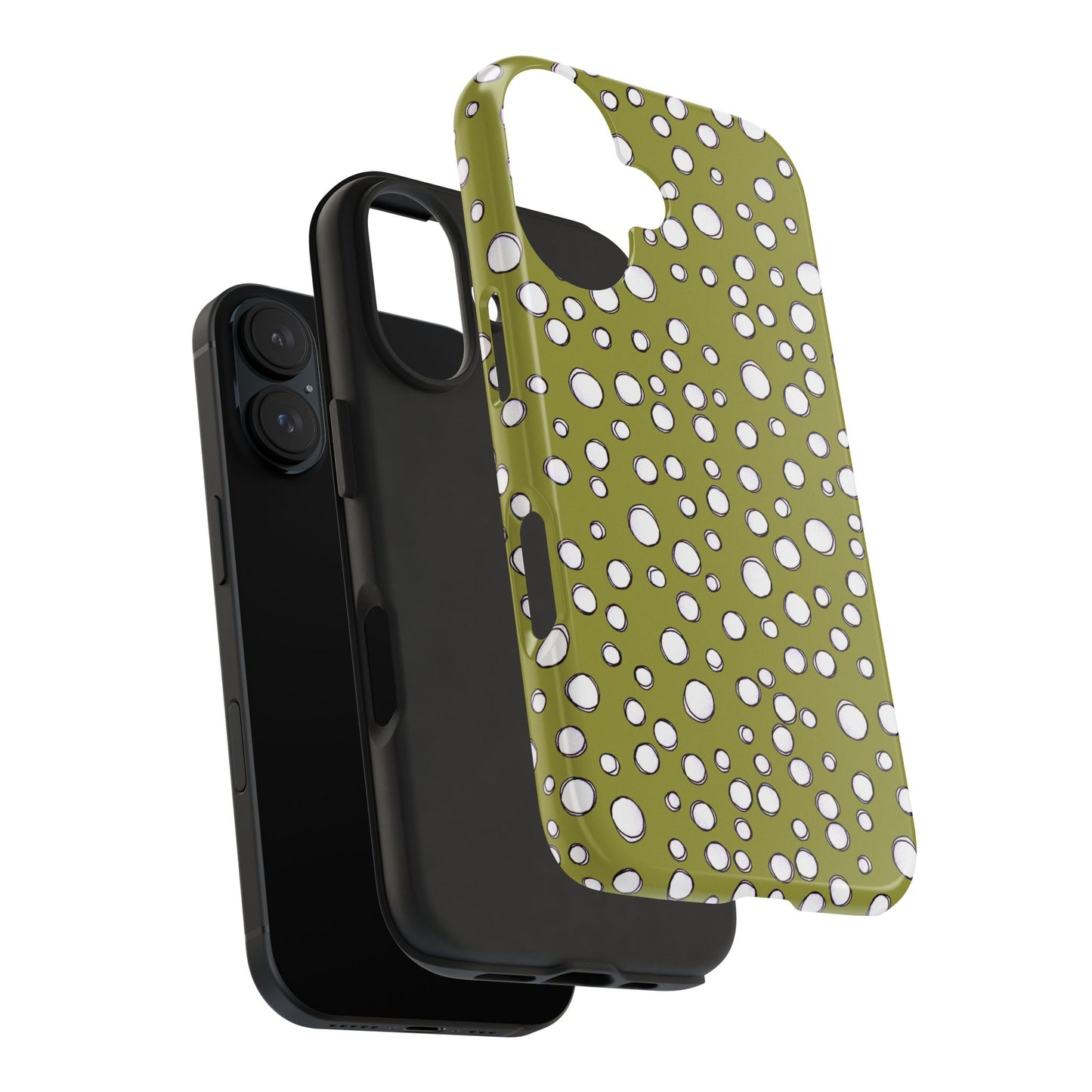 Pot Dots Green Phone Case
