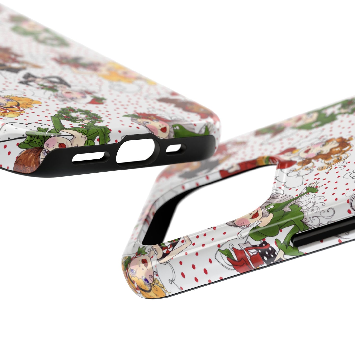 Fairy Toss White / Red Phone Case