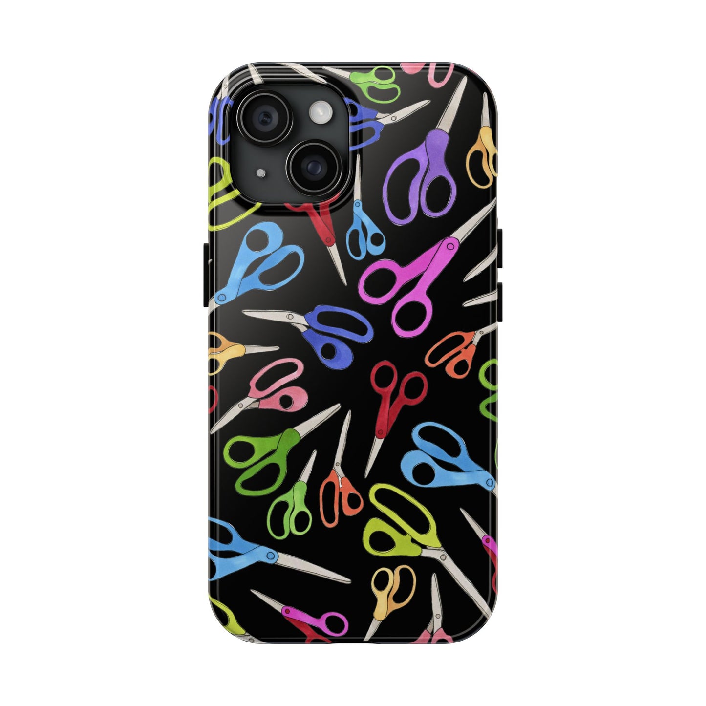 Shear Fun Black Phone Case