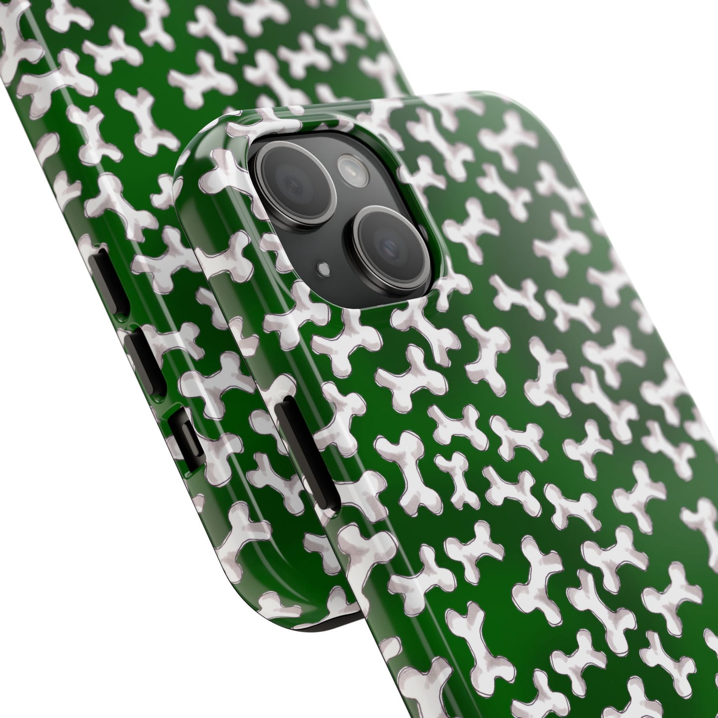 Bones a Lot Green Phone Case