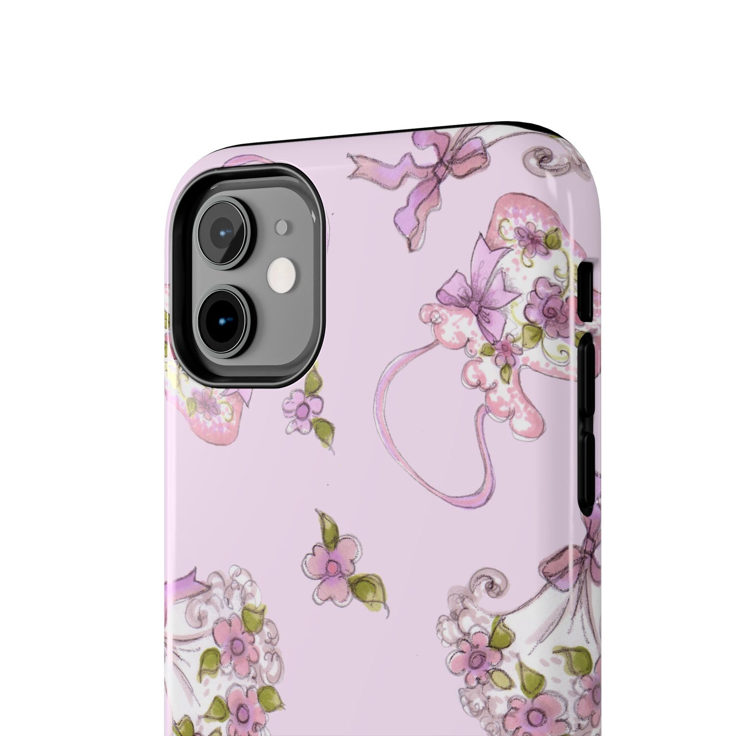 Flower Model Hand Bag Phone Case