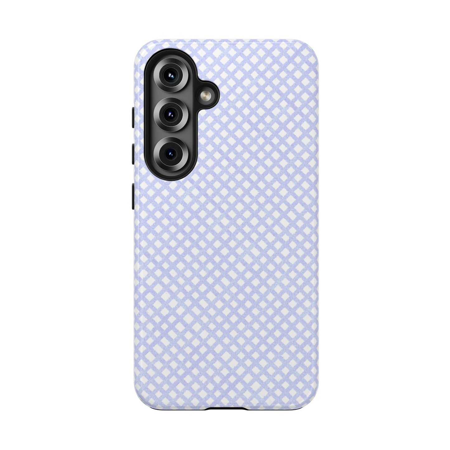 Bias Check Light Blue Phone Case