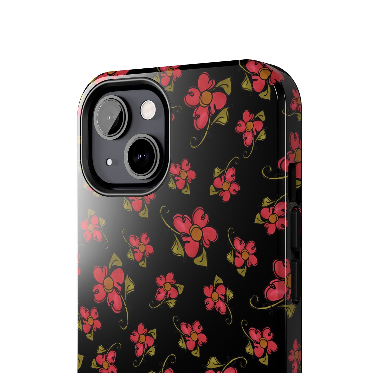 Daisy Caper Black Phone Case