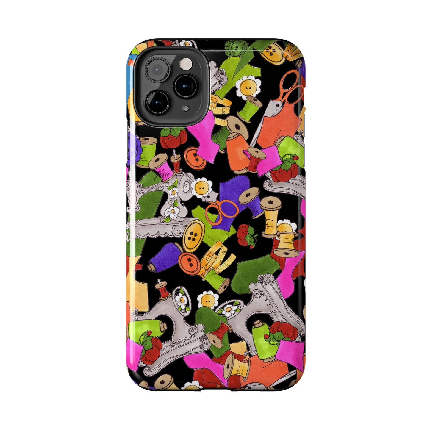 Kaleidasew Black Phone Case