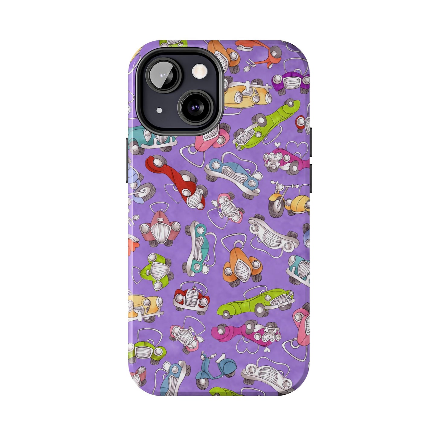 Pile Up Purple Phone Case