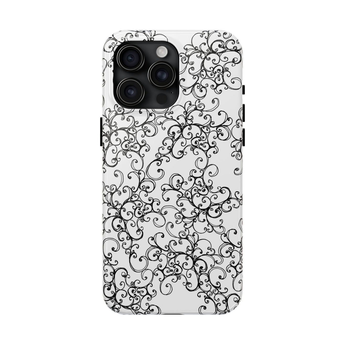 Poodle Scroll Phone Case