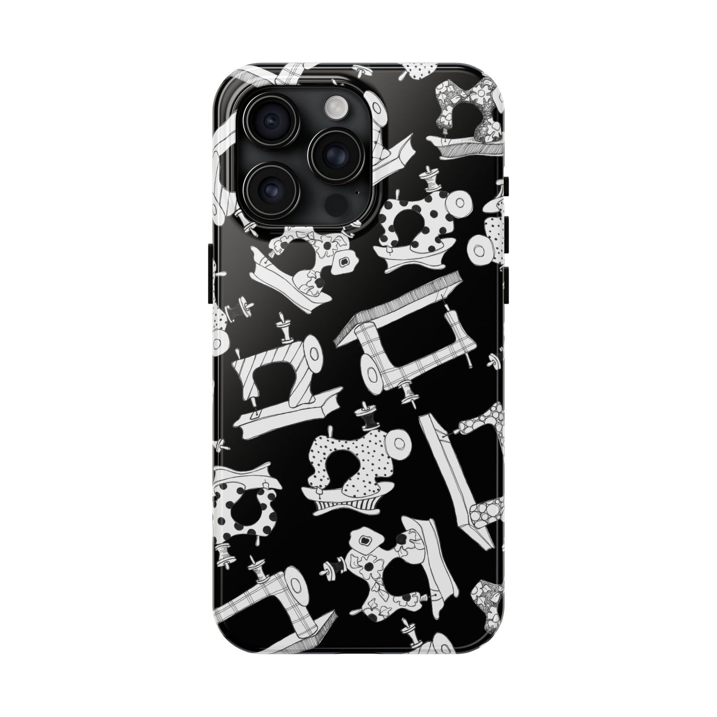 Sew Essential Black Phone Case