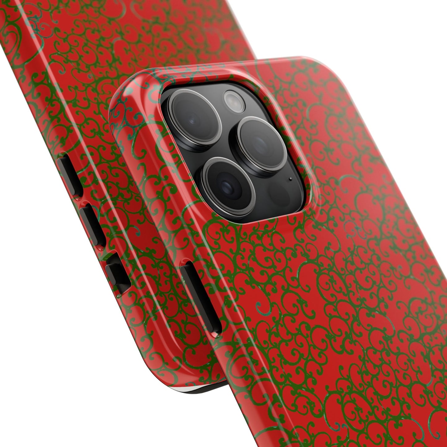 Scrollie Red / Green Phone Case