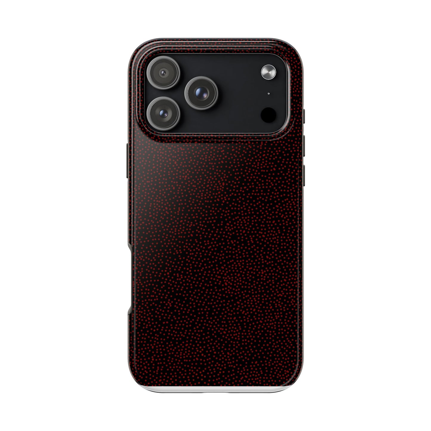 Mini Dot Black / Red Phone Case