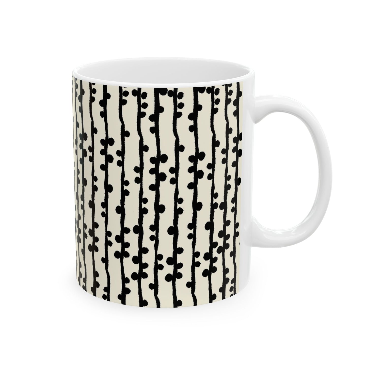 Loopy Stripe Bone Cup