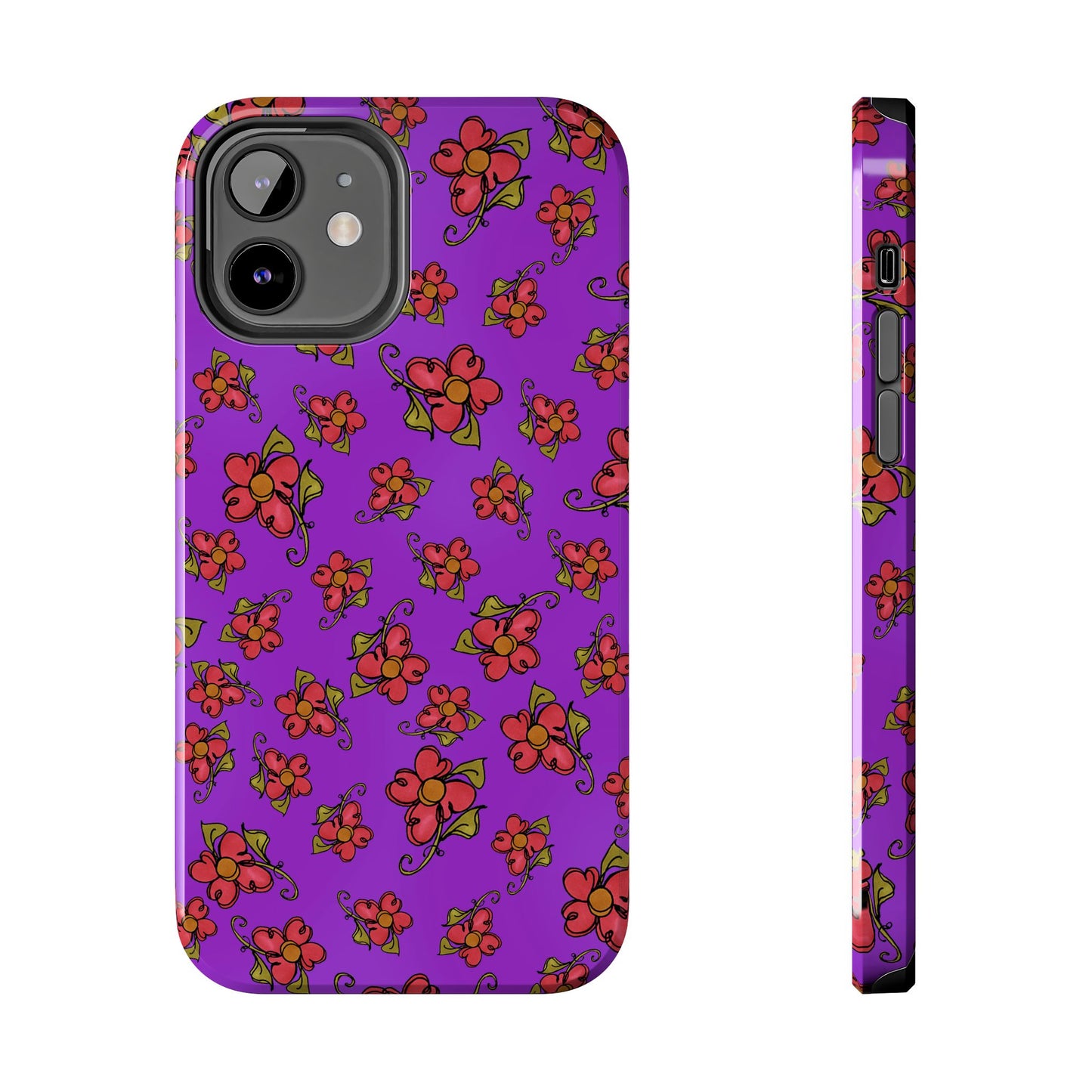 Daisy Caper Purple Phone Case