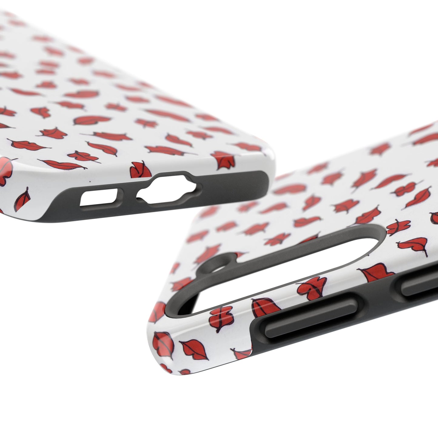 Autumn Lips White Phone Case