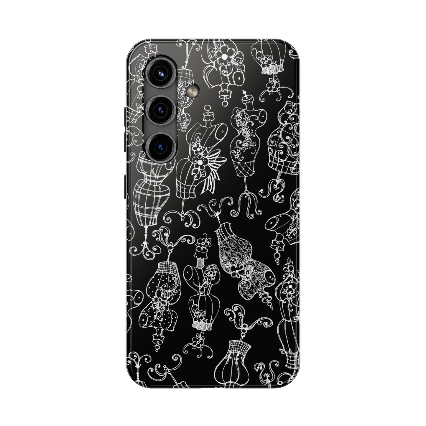 Mannequinique Black / White Phone Case