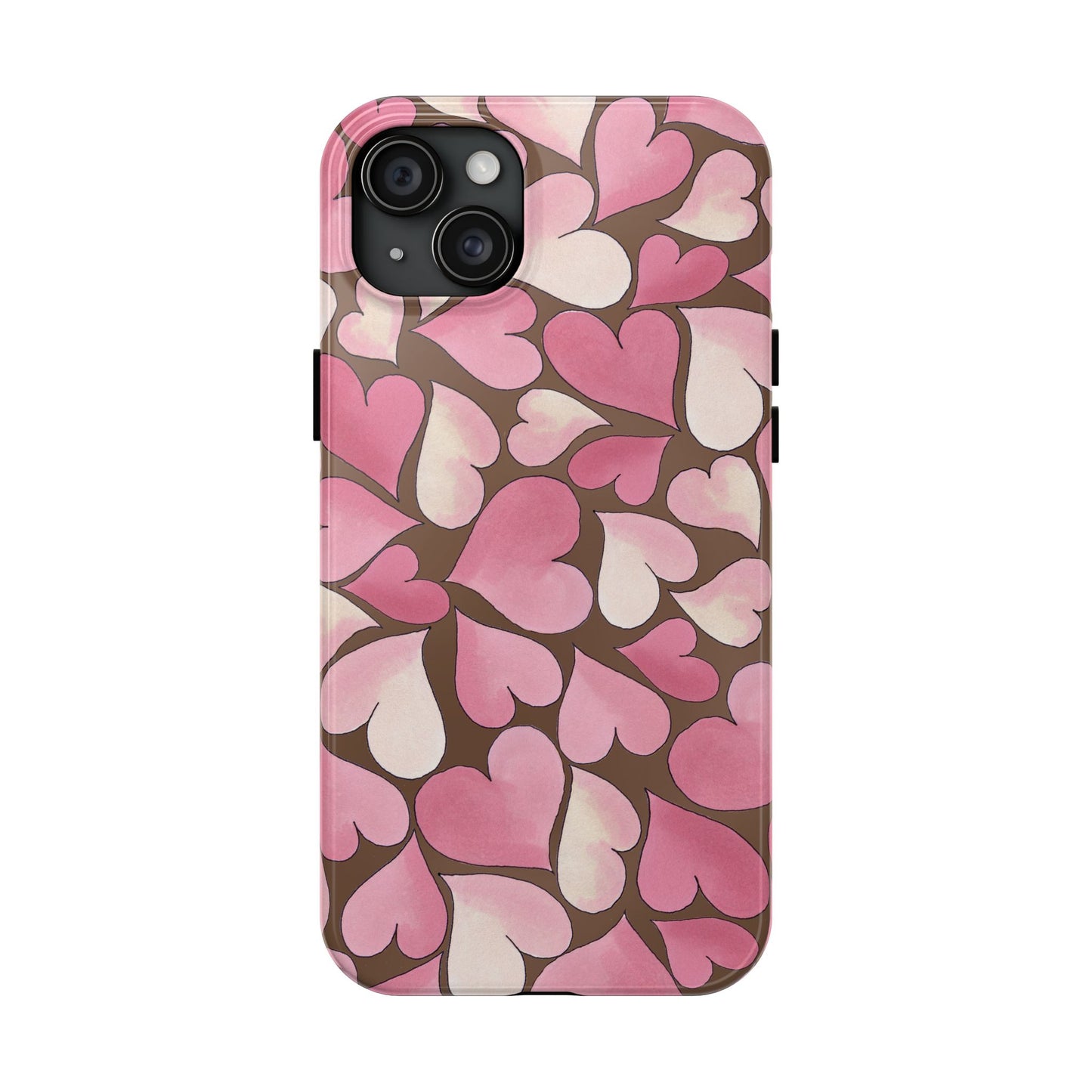 Hearts Chocolate Phone Case