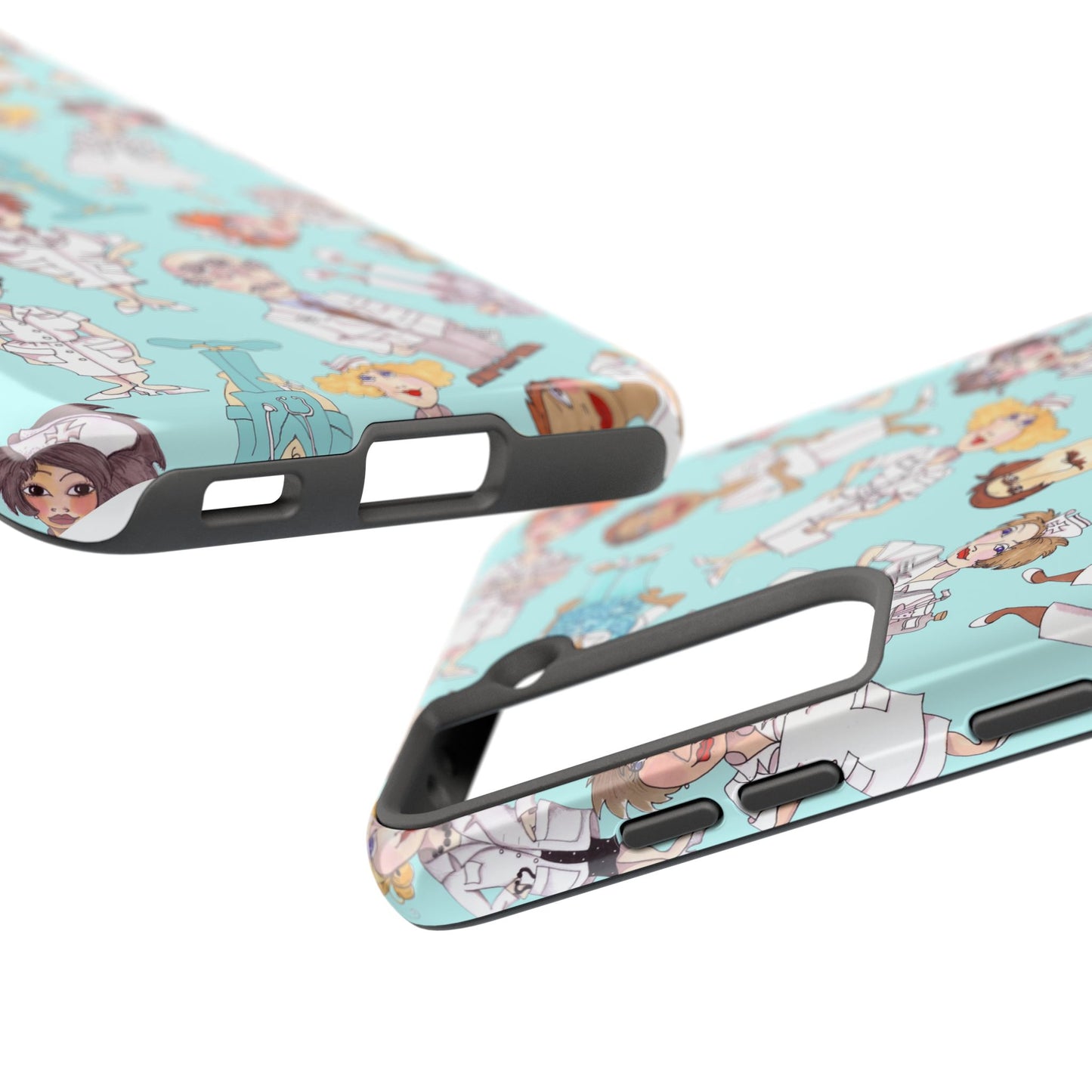 Happy Staff Aqua Phone Case