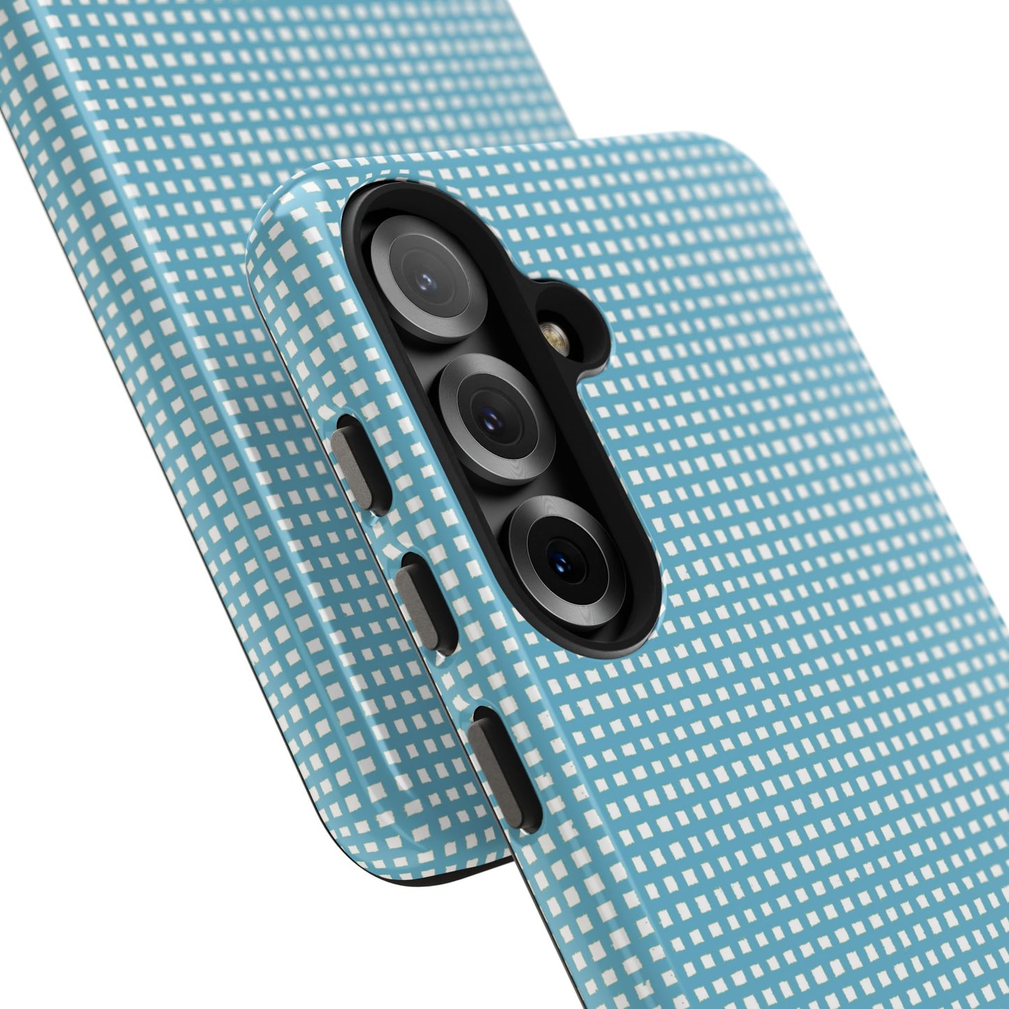 Chipper Check Turquoise Phone Case