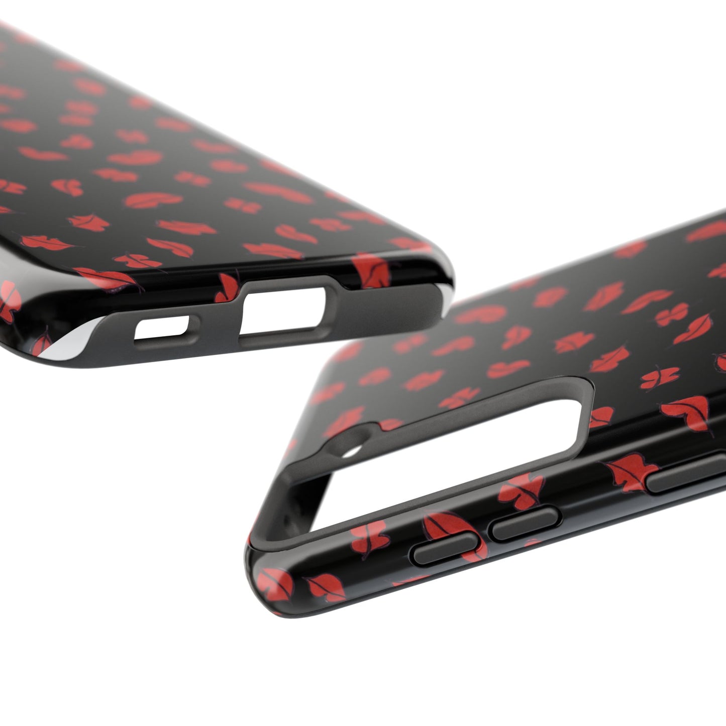 Autumn Lips Black Phone Case
