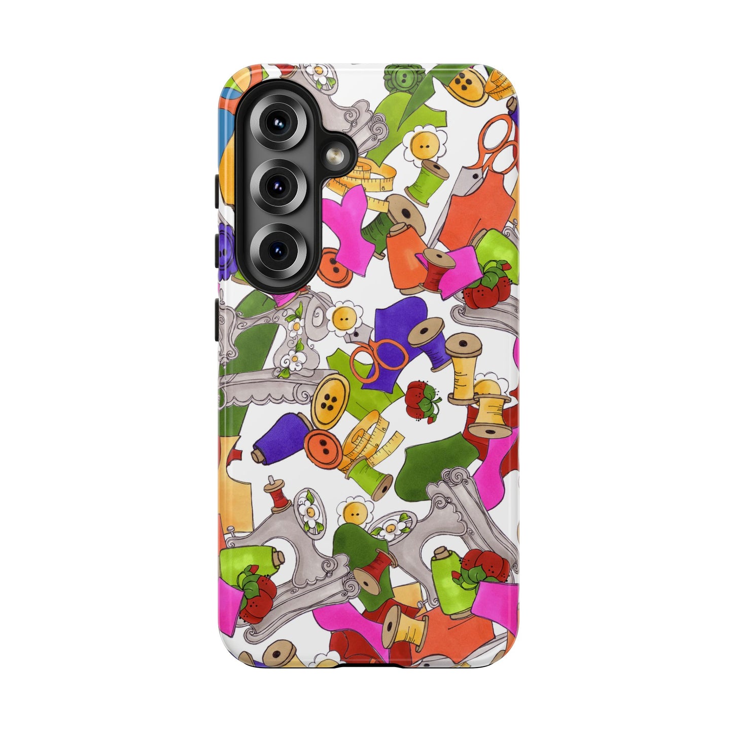 Kaleidasew White Phone Case