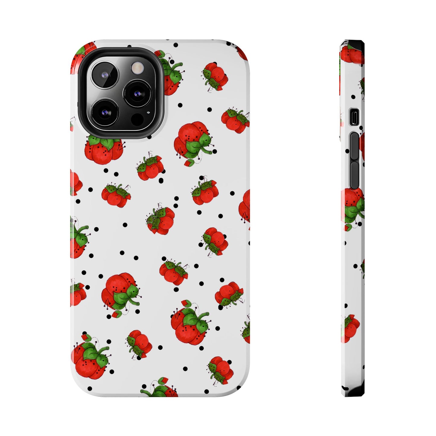 Pin Dots White Phone Case