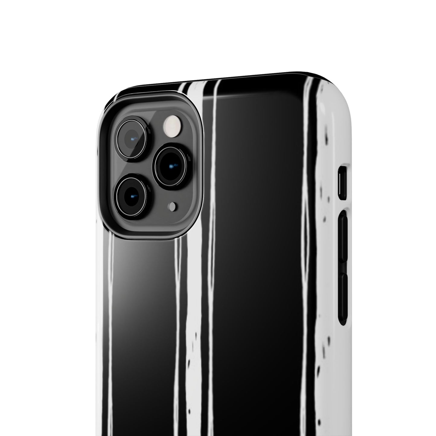Black / White Stripe Phone Case