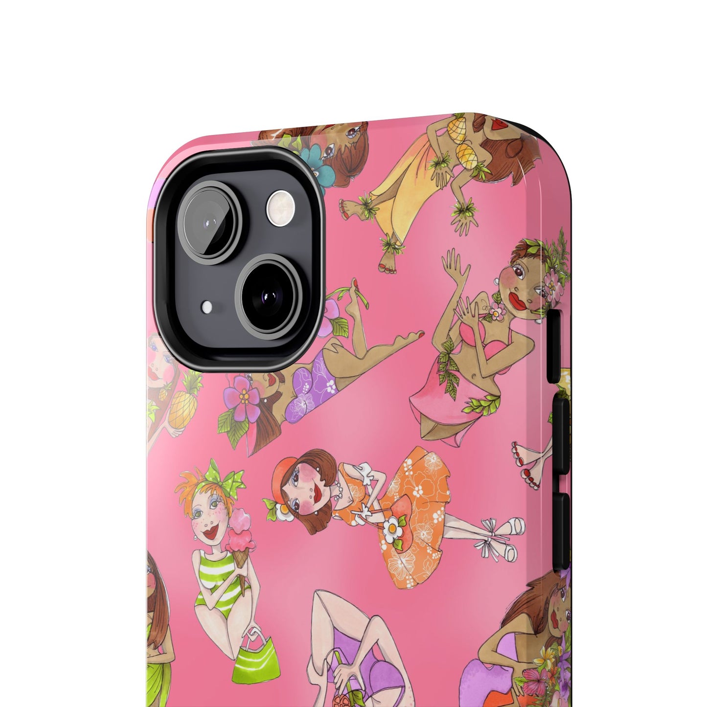 Island Toss Pink Phone Case