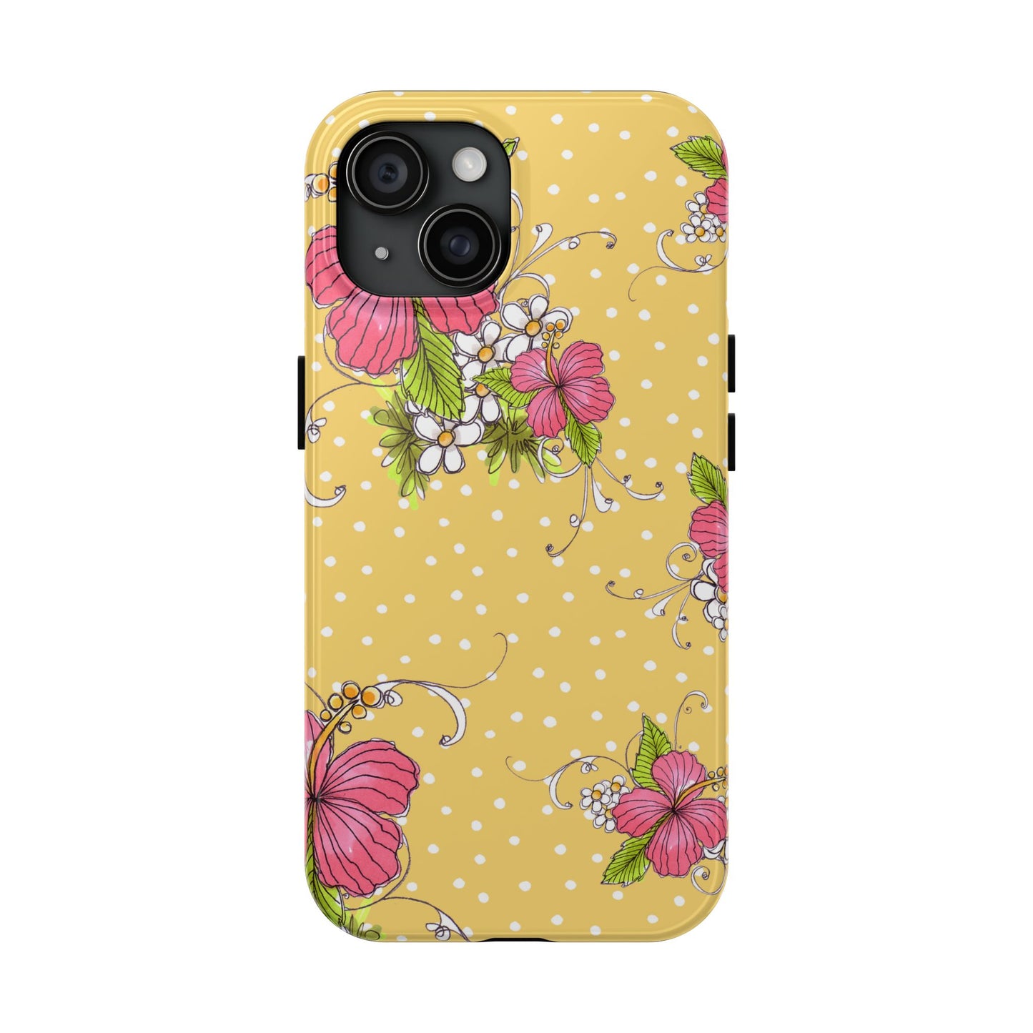 Lady Luau Yellow Phone Case