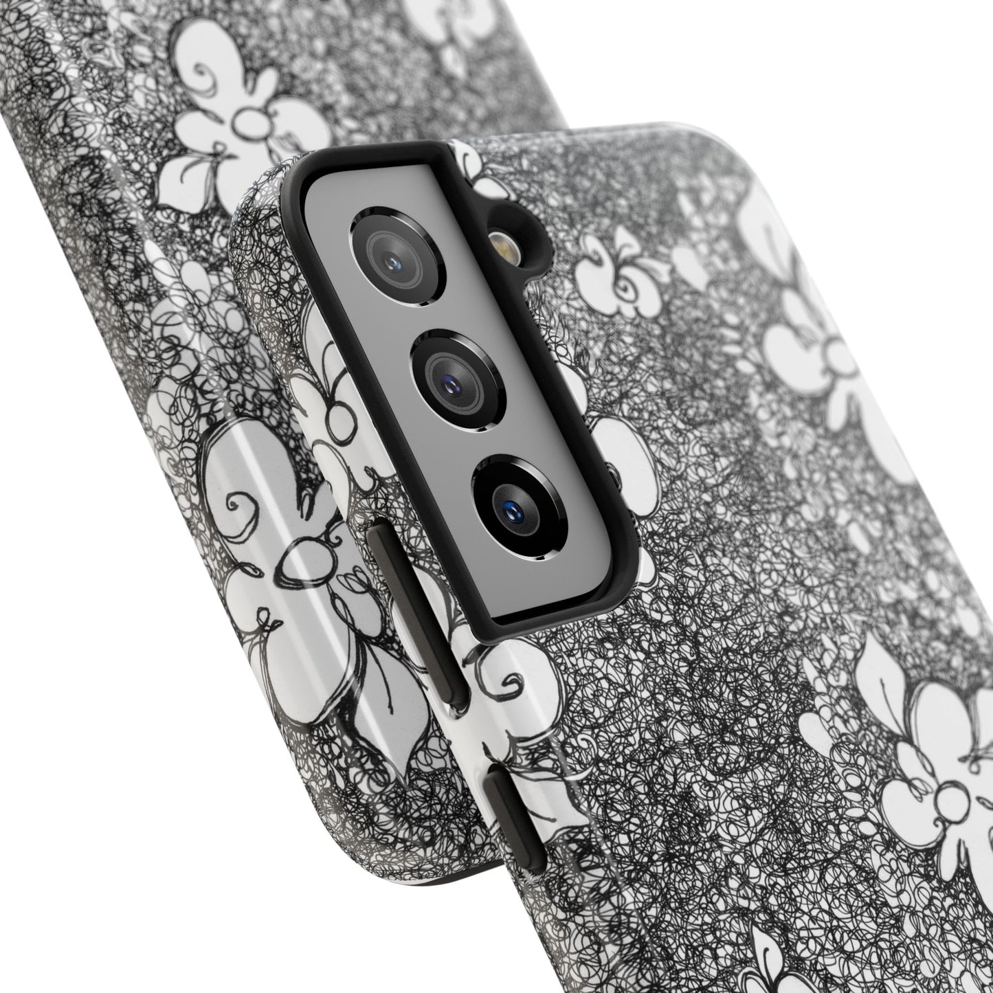 Flower Scribbles Phone Case