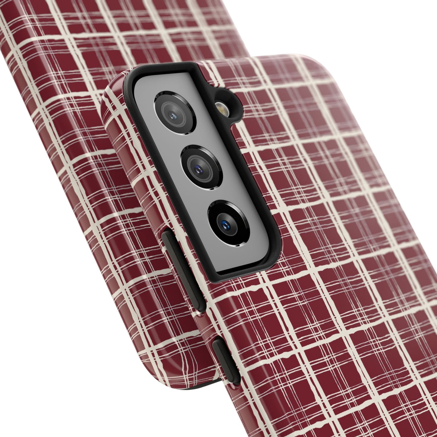 Red Plaid Phone Case