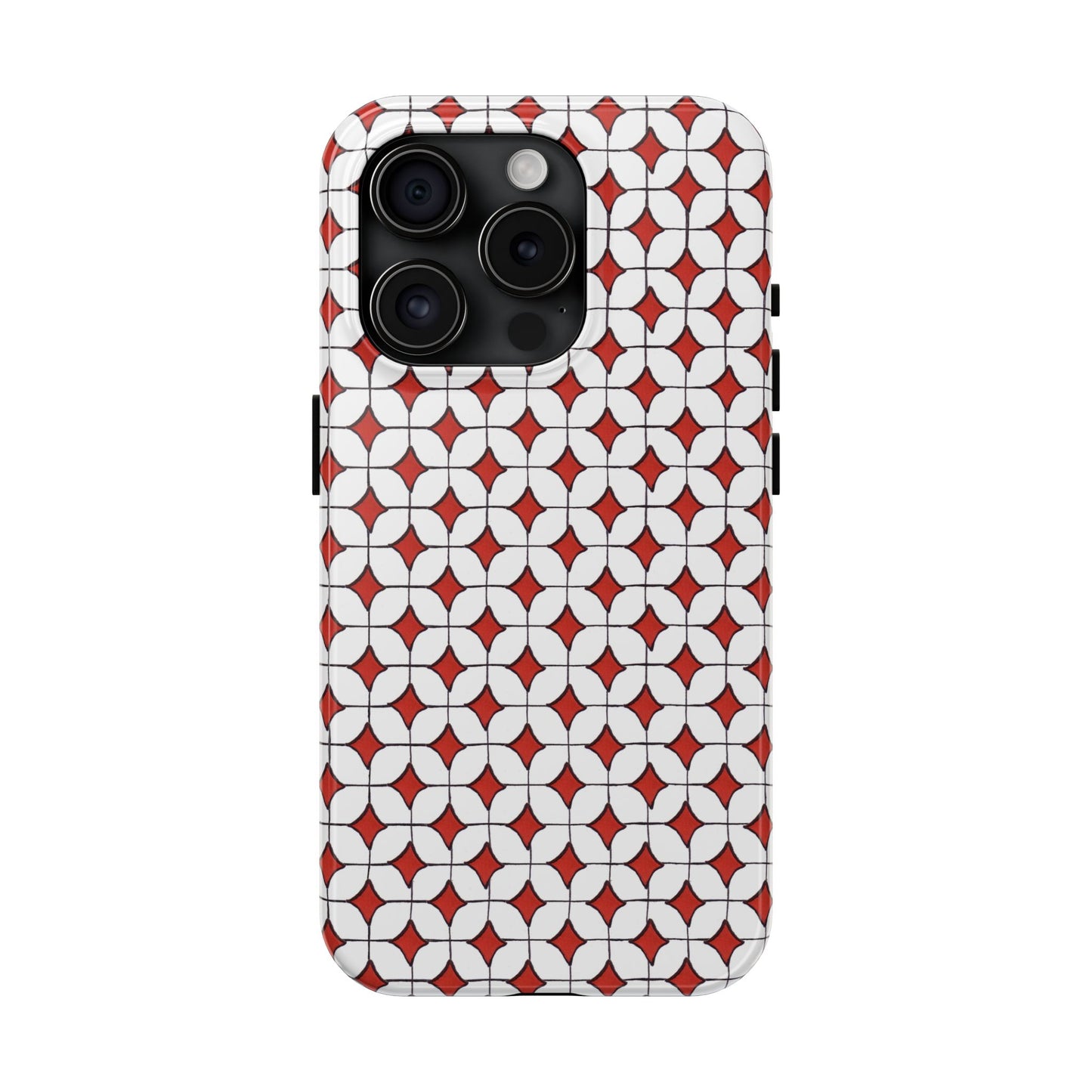 Tile-ish Red Phone Case