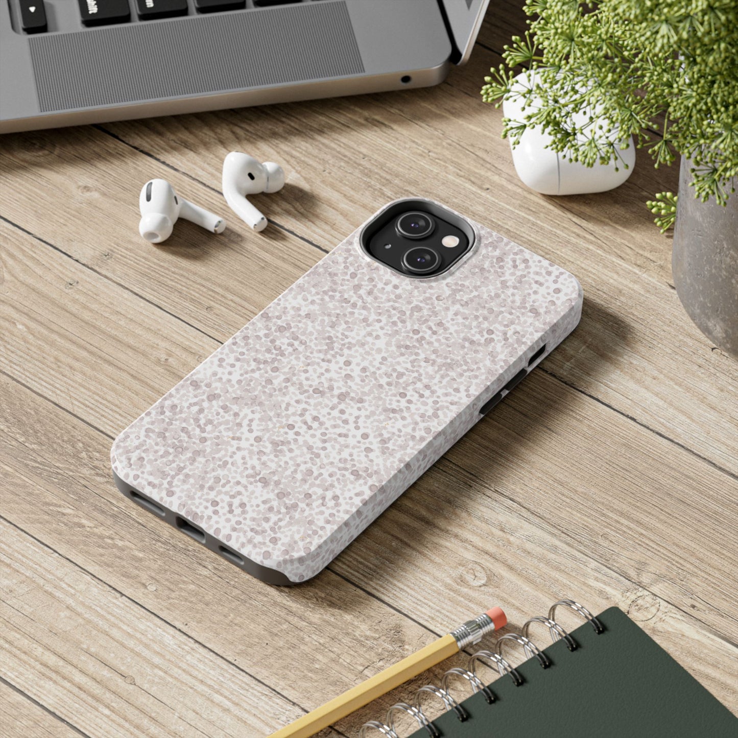 Confetti Gray Phone Case