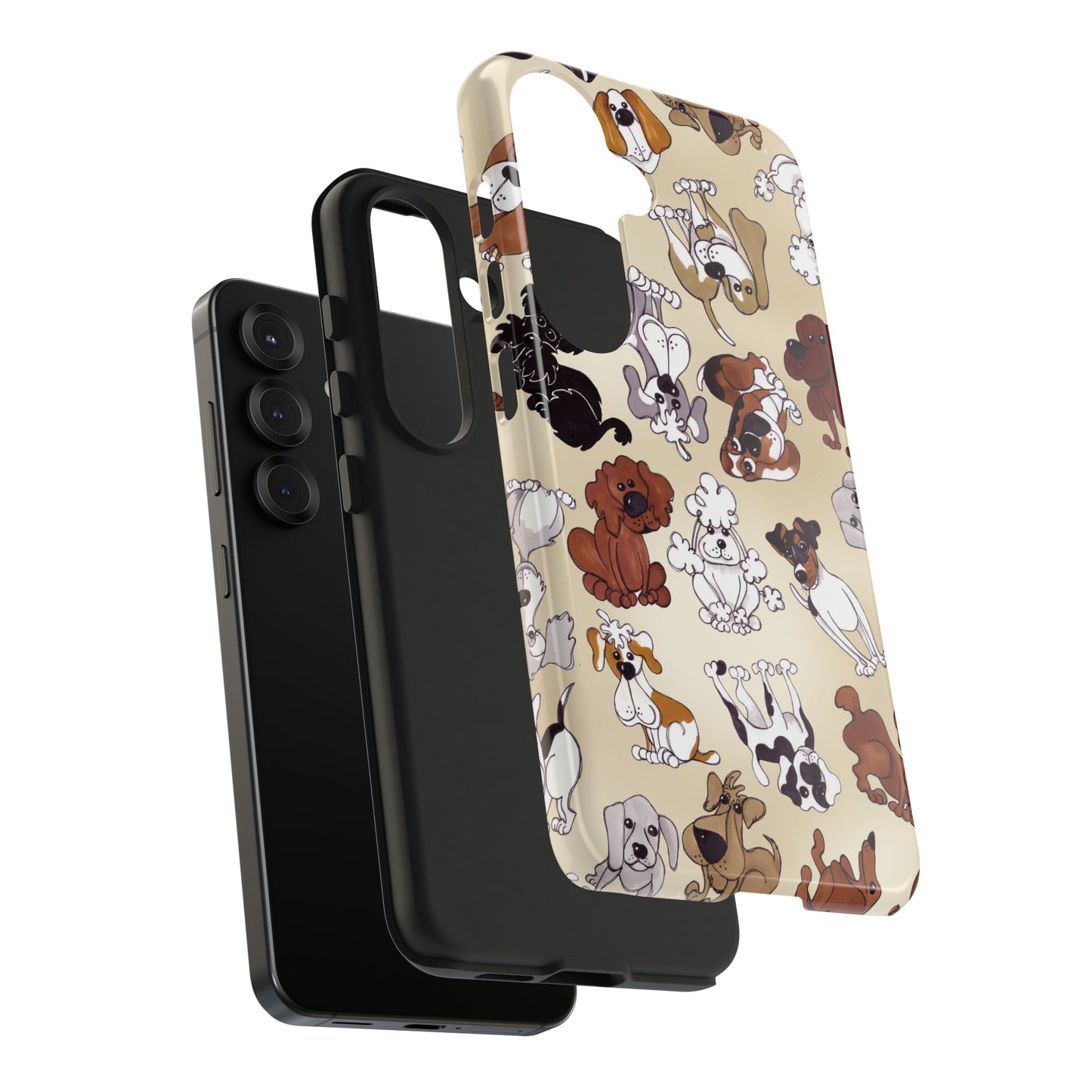 Tossed Doggies Bone Phone Case