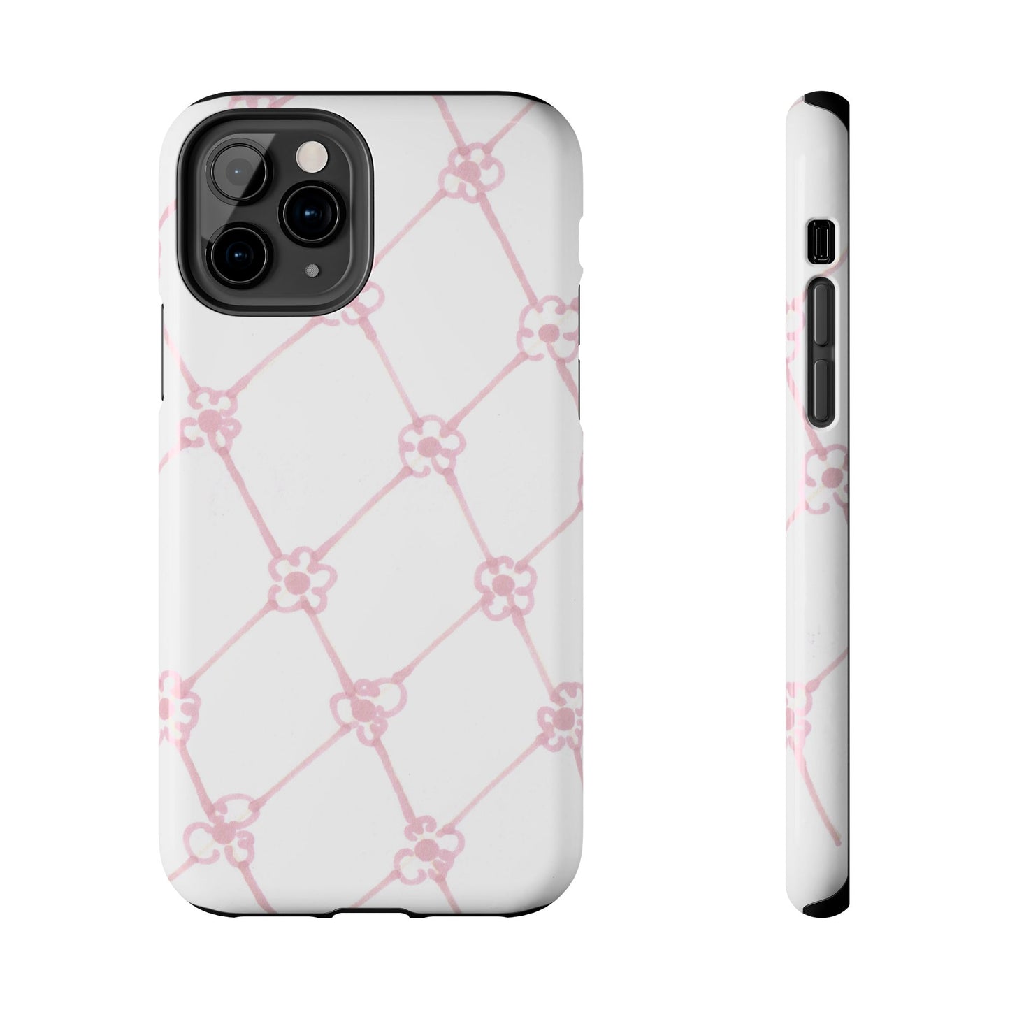 Flower Model Scroll Phone Case
