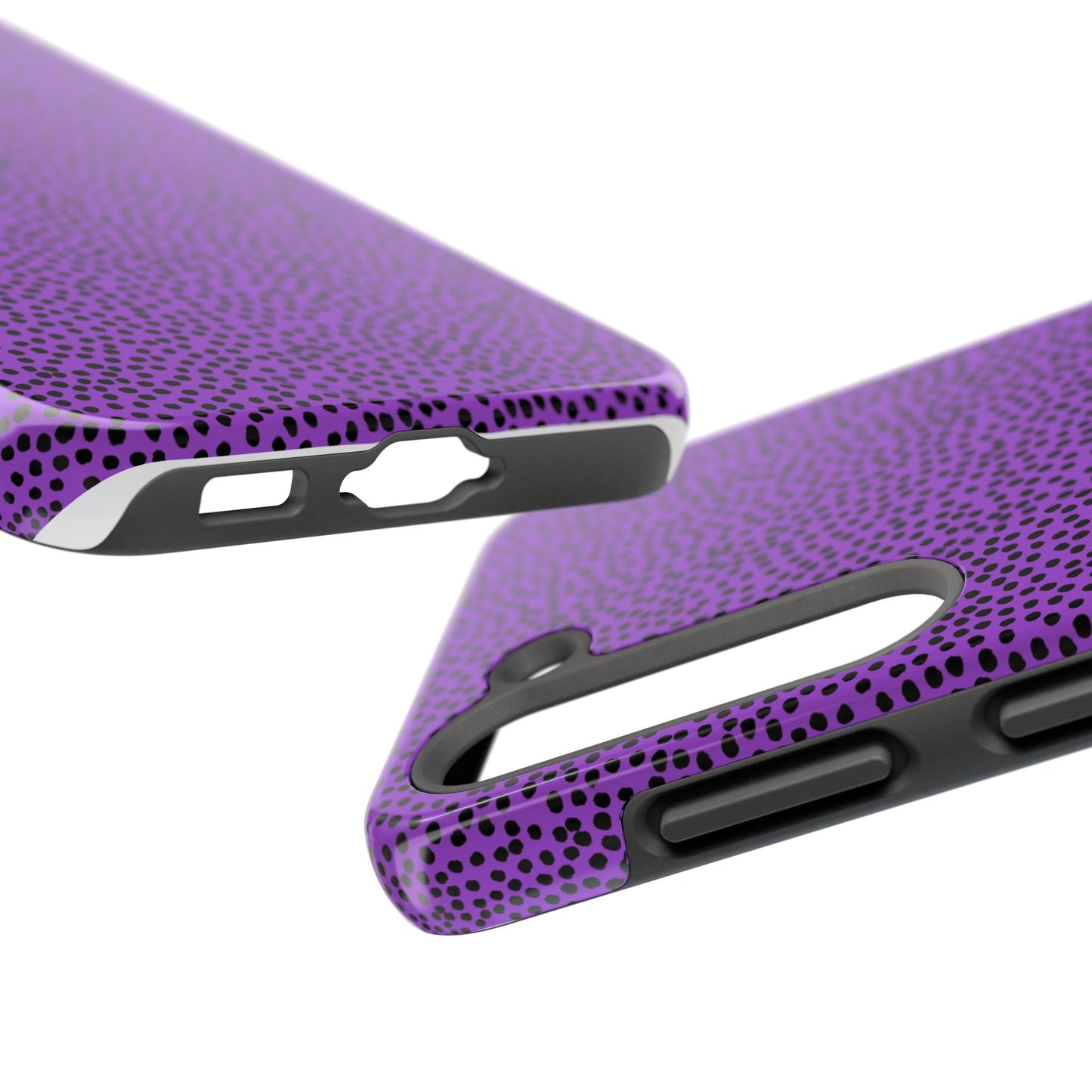Gypsy Dots Purple / Black Phone Case